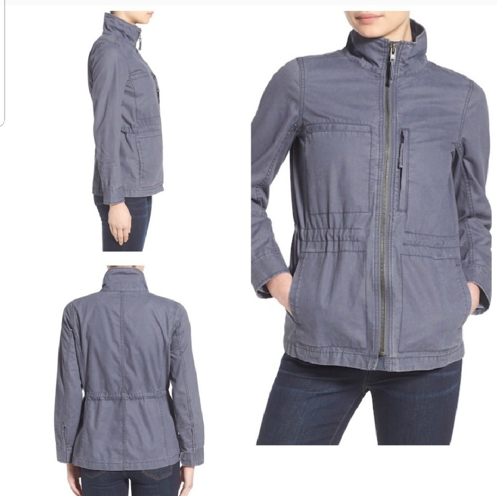 Madewell | Charcoal Grey Fleet Utility Jacket